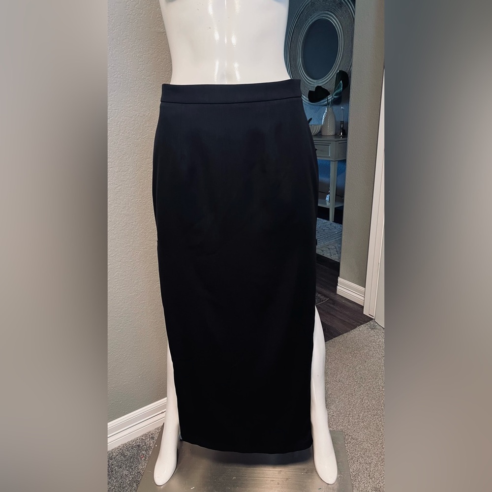 Mussi Long Pencil Skirt With Side Zippers
